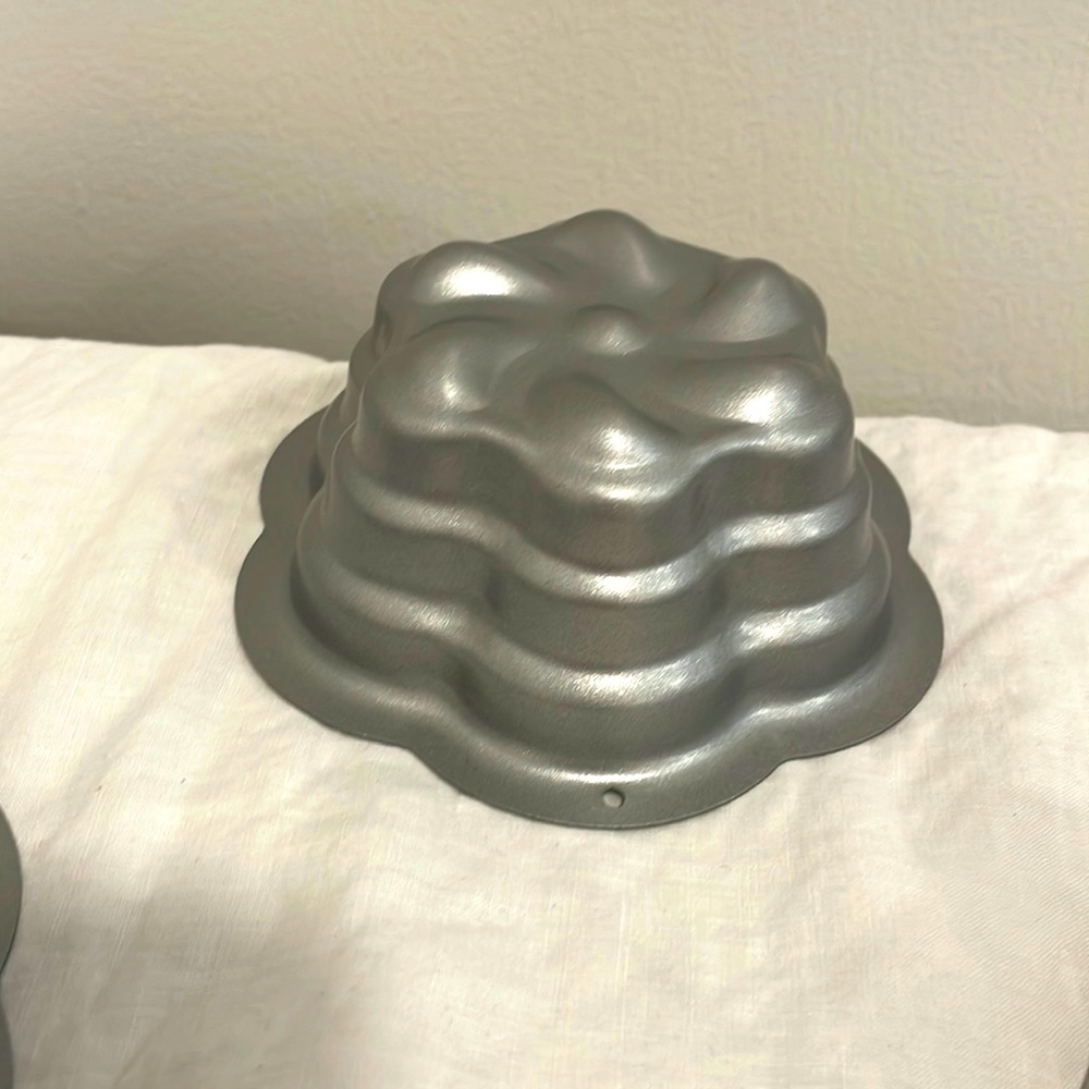 Vintage Silver cake mold